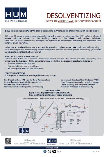 White Flake Desolventizing