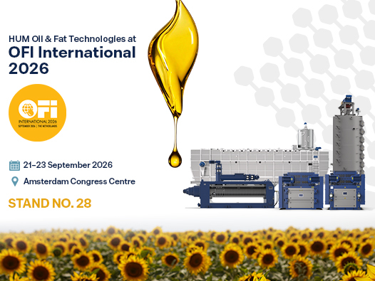 HUM Oil & Fat Technologies на выставке OFI International 2026
