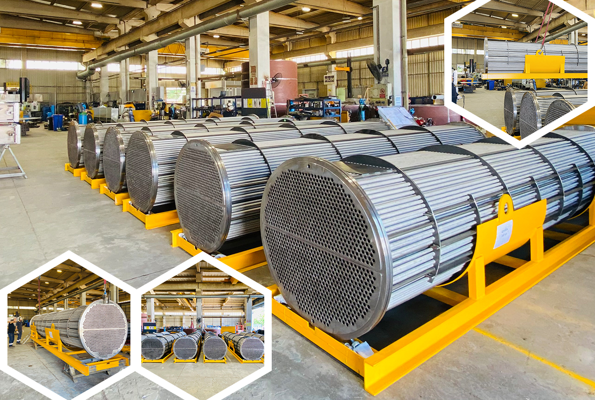 A group of “Tube Bundles” had been prepared for delivery in our facility.