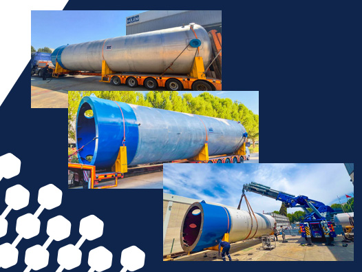 Crystallizer - Dewaxation columns had been shipped to western Europe for a refinery unit 🚚 🏭