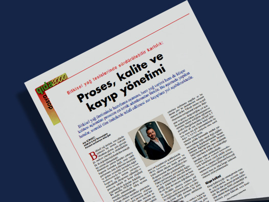 A new technical article by HUM is featured in this month’s issue of Gıda2000 Magazine!